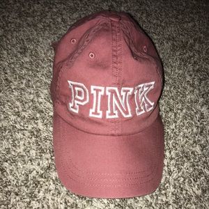 PINK baseball hat